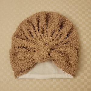 TEDDY BOW TURBAN~ TAN